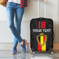 Custom Belgium Football Luggage Cover De Rode Duivels