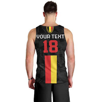 Custom Belgium Football Men Tank Top De Rode Duivels