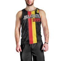 Custom Belgium Football Men Tank Top De Rode Duivels