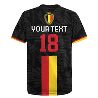 Custom Belgium Football Rugby Jersey De Rode Duivels