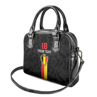 Custom Belgium Football Shoulder Handbag De Rode Duivels