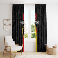 Custom Belgium Football Window Curtain De Rode Duivels