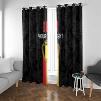 Custom Belgium Football Window Curtain De Rode Duivels
