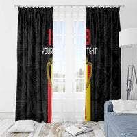 Custom Belgium Football Window Curtain De Rode Duivels