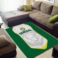 Senegal Football 2026 Area Rug Proud Lions of Teranga Spirit