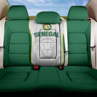 Senegal Football 2026 Back Car Seat Cover Proud Lions of Teranga Spirit