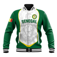 Custom Senegal Football 2026 Baseball Jacket Proud Lions of Teranga Spirit