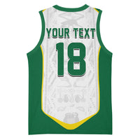 Custom Senegal Football 2026 Basketball Jersey Proud Lions of Teranga Spirit