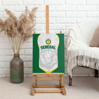 Senegal Football 2026 Canvas Wall Art Proud Lions of Teranga Spirit