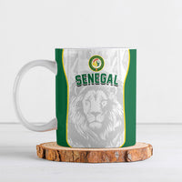 Custom Senegal Football 2026 Ceramic Mug Proud Lions of Teranga Spirit