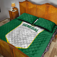 Senegal Football 2026 Quilt Bed Set Proud Lions of Teranga Spirit
