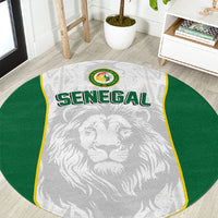 Senegal Football 2026 Round Carpet Proud Lions of Teranga Spirit