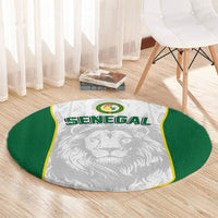 Senegal Football 2026 Round Carpet Proud Lions of Teranga Spirit
