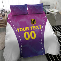 Custom Germany Football Bedding Set Pink Version - Wonder Print Shop
