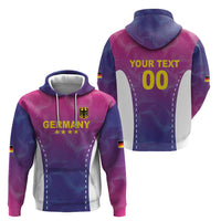 Custom Germany Football Hoodie Pink Version - Wonder Print Shop