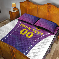 Custom Germany Football Quilt Bed Set Pink Version - Wonder Print Shop