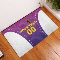 Custom Germany Football Rubber Doormat Pink Version - Wonder Print Shop