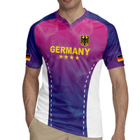 Custom Germany Football Rugby Jersey Pink Version - Wonder Print Shop