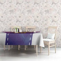 Custom Germany Football Tablecloth Pink Version - Wonder Print Shop