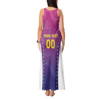 Custom Germany Football Tank Maxi Dress Pink Version - Wonder Print Shop