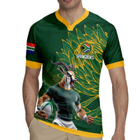 Custom Rugby South Africa Rugby Jersey Springboks Mascot - Wonder Print Shop