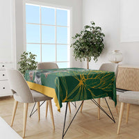 Custom Rugby South Africa Tablecloth Springboks Mascot - Wonder Print Shop