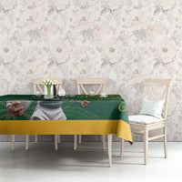 Custom Rugby South Africa Tablecloth Springboks Mascot - Wonder Print Shop