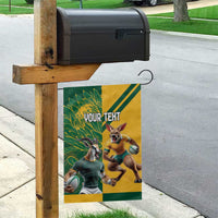 Personalized Rugby South Africa Australia Garden Flag Springboks Wallabies Mascot Go Champions - Wonder Print Shop