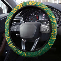 Rugby South Africa Australia Steering Wheel Cover Springboks Wallabies Mascot Go Champions - Wonder Print Shop