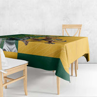 Personalized Rugby South Africa Australia Tablecloth Springboks Wallabies Mascot Go Champions - Wonder Print Shop