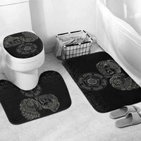Viking Pride of Yorkshire Bathroom Set Black Odin’s Ravens Nordic - Wonder Print Shop