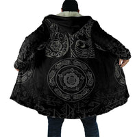 Viking Pride of Yorkshire Cloak Black Odin’s Ravens Nordic - Wonder Print Shop