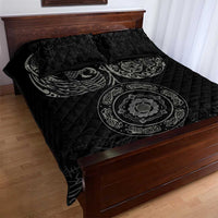 Viking Pride of Yorkshire Quilt Bed Set Black Odin’s Ravens Nordic - Wonder Print Shop