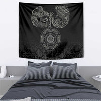 Viking Pride of Yorkshire Tapestry Black Odin’s Ravens Nordic - Wonder Print Shop