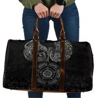 Viking Pride of Yorkshire Travel Bag Black Odin’s Ravens Nordic - Wonder Print Shop
