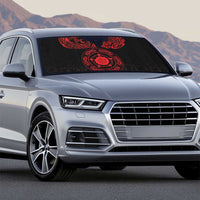 Viking Pride of Yorkshire Auto Sun Shade Red Odin’s Ravens Nordic - Wonder Print Shop