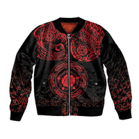 Viking Pride of Yorkshire Bomber Jacket Red Odin’s Ravens Nordic - Wonder Print Shop
