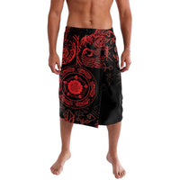Viking Pride of Yorkshire Lavalava Red Odin’s Ravens Nordic - Wonder Print Shop