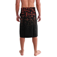 Viking Pride of Yorkshire Lavalava Red Odin’s Ravens Nordic - Wonder Print Shop
