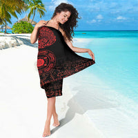 Viking Pride of Yorkshire Sarong Red Odin’s Ravens Nordic - Wonder Print Shop