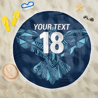 Custom Derbyshire Cricket Spirit Beach Blanket Derbyshire Falcons Sporty Style - Wonder Print Shop