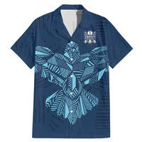 Custom Derbyshire Cricket Spirit Family Matching Mermaid Dress and Hawaiian Shirt Derbyshire Falcons Sporty Style - Wonder Print Shop