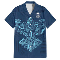 Custom Derbyshire Cricket Spirit Family Matching Off Shoulder Maxi Dress and Hawaiian Shirt Derbyshire Falcons Sporty Style - Wonder Print Shop