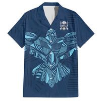 Custom Derbyshire Cricket Spirit Family Matching Short Sleeve Bodycon Dress and Hawaiian Shirt Derbyshire Falcons Sporty Style - Wonder Print Shop