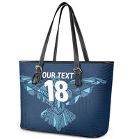 Custom Derbyshire Cricket Spirit Leather Tote Bag Derbyshire Falcons Sporty Style - Wonder Print Shop