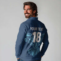 Custom Derbyshire Cricket Spirit Long Sleeve Polo Shirt Derbyshire Falcons Sporty Style - Wonder Print Shop