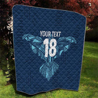 Custom Derbyshire Cricket Spirit Quilt Derbyshire Falcons Sporty Style - Wonder Print Shop