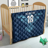 Custom Derbyshire Cricket Spirit Quilt Derbyshire Falcons Sporty Style - Wonder Print Shop