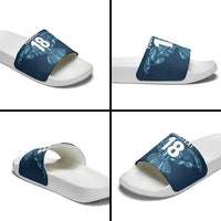 Custom Derbyshire Cricket Spirit Slide Sandals Derbyshire Falcons Sporty Style - Wonder Print Shop
