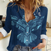 Custom Derbyshire Cricket Spirit Women Casual Shirt Derbyshire Falcons Sporty Style - Wonder Print Shop